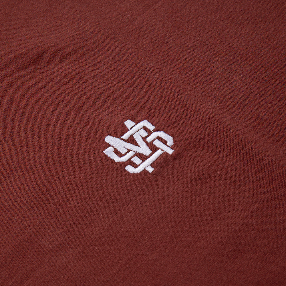 " MONOGRAM " T-Shirt Brick
