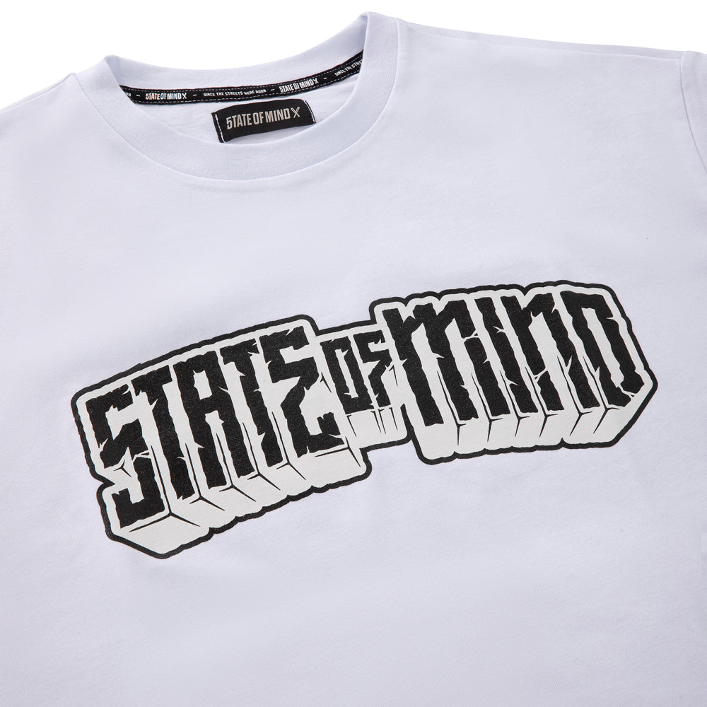" 5OM ROCK " T-Shirt White