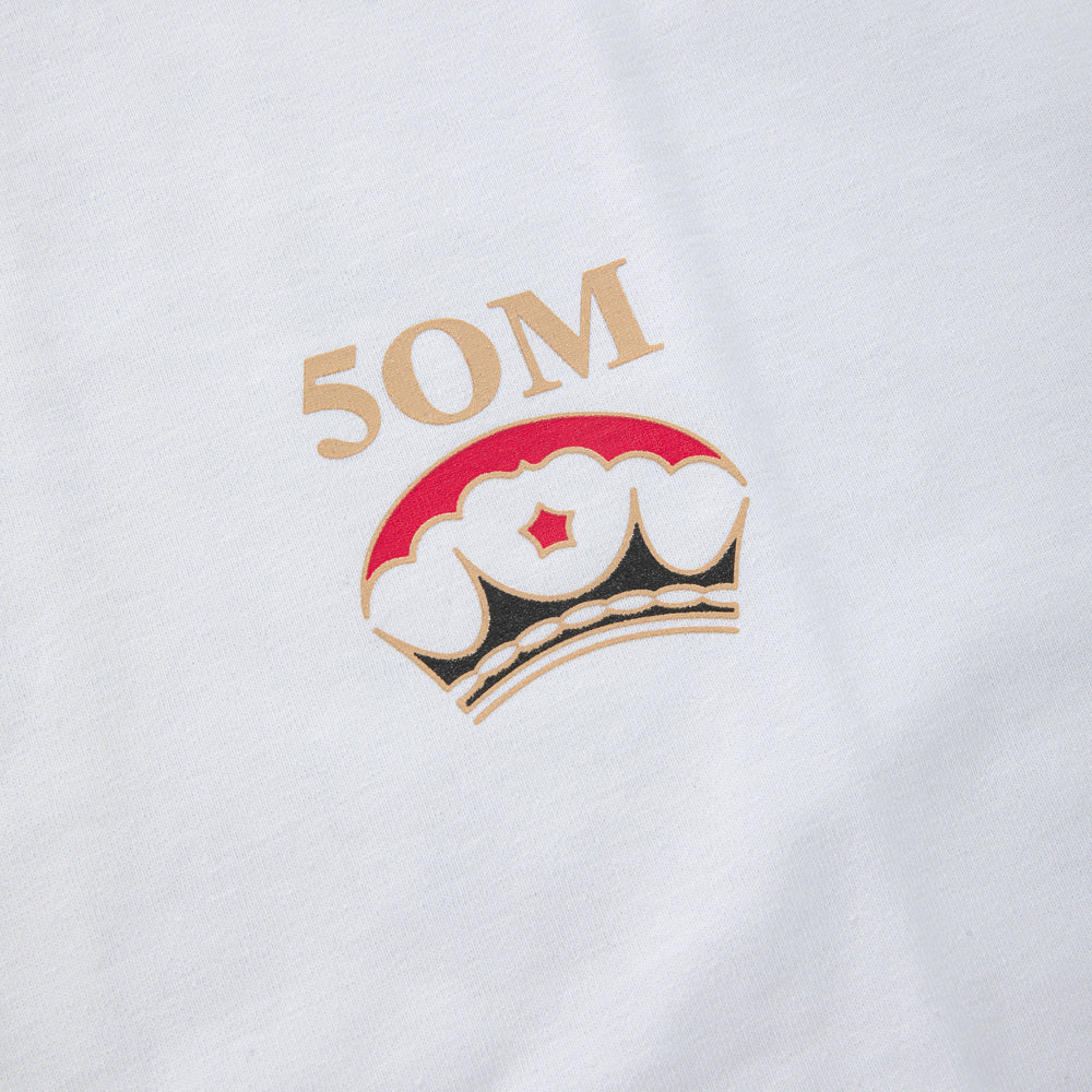 " GENTLEMAN CLUB " T-Shirt White