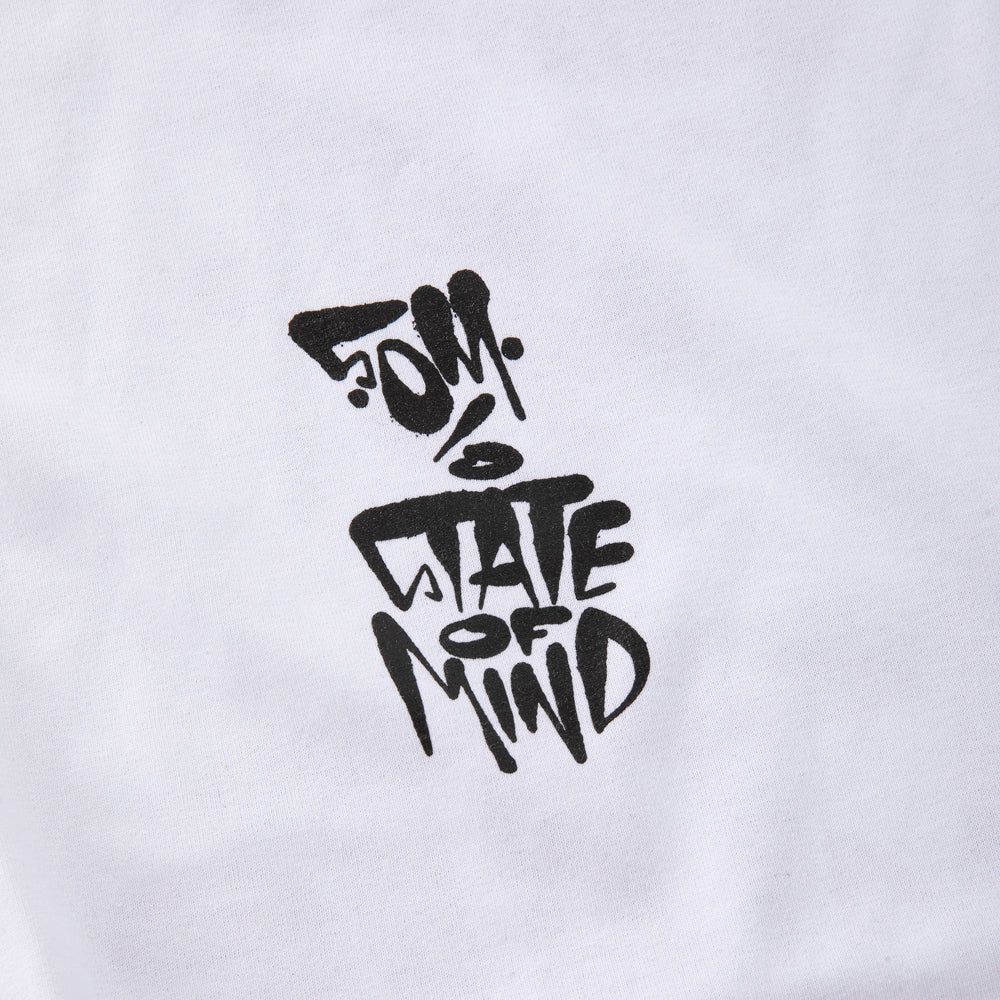 " 5OM FAT TAG " T-Shirt White