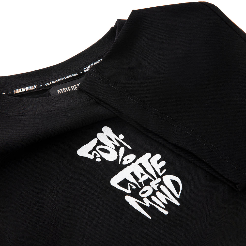 " 5OM FAT TAG " T-Shirt Black
