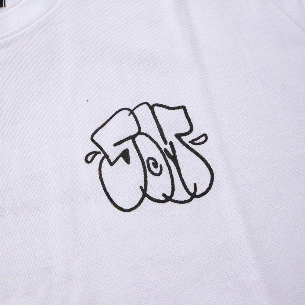 " 5OM FLOP STUDIO " T-Shirt White