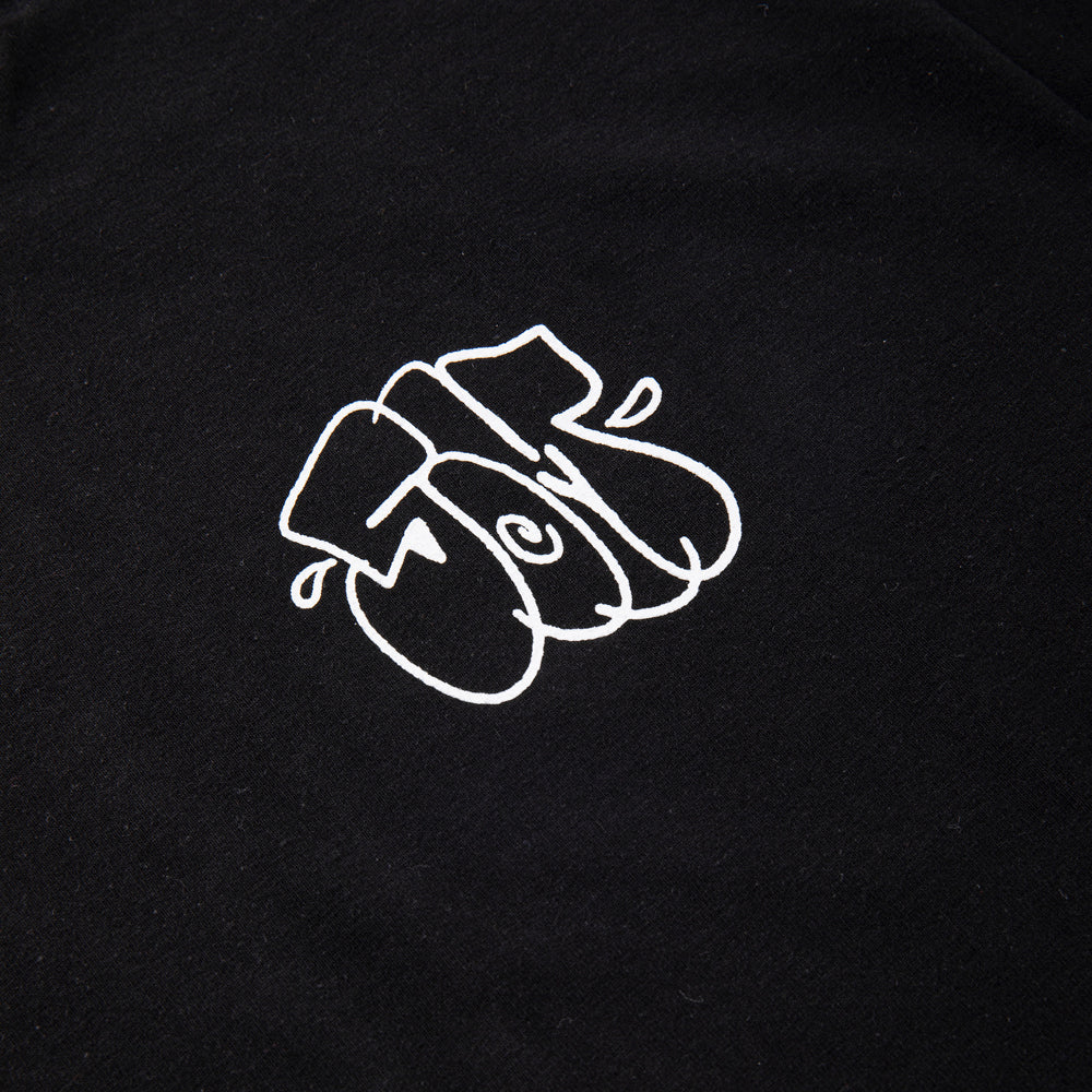 " 5OM FLOP STUDIO " T-Shirt Black