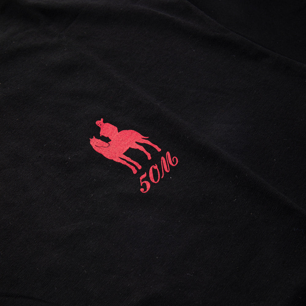 " 5OM 5PORTWEAR " T-Shirt Black