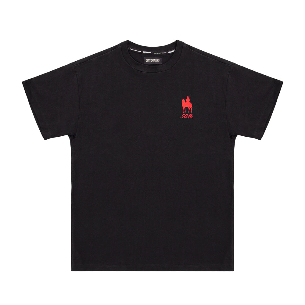 " 5OM 5PORTWEAR " T-Shirt Black
