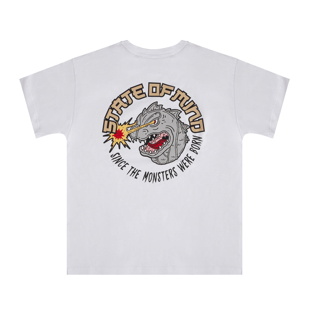 " 5OMZILLA " T-Shirt White