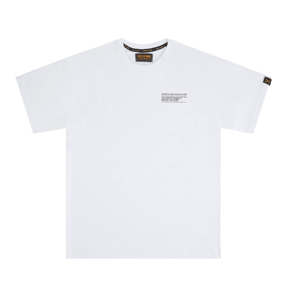 " RETROFUTURE BASIC " T-Shirt White