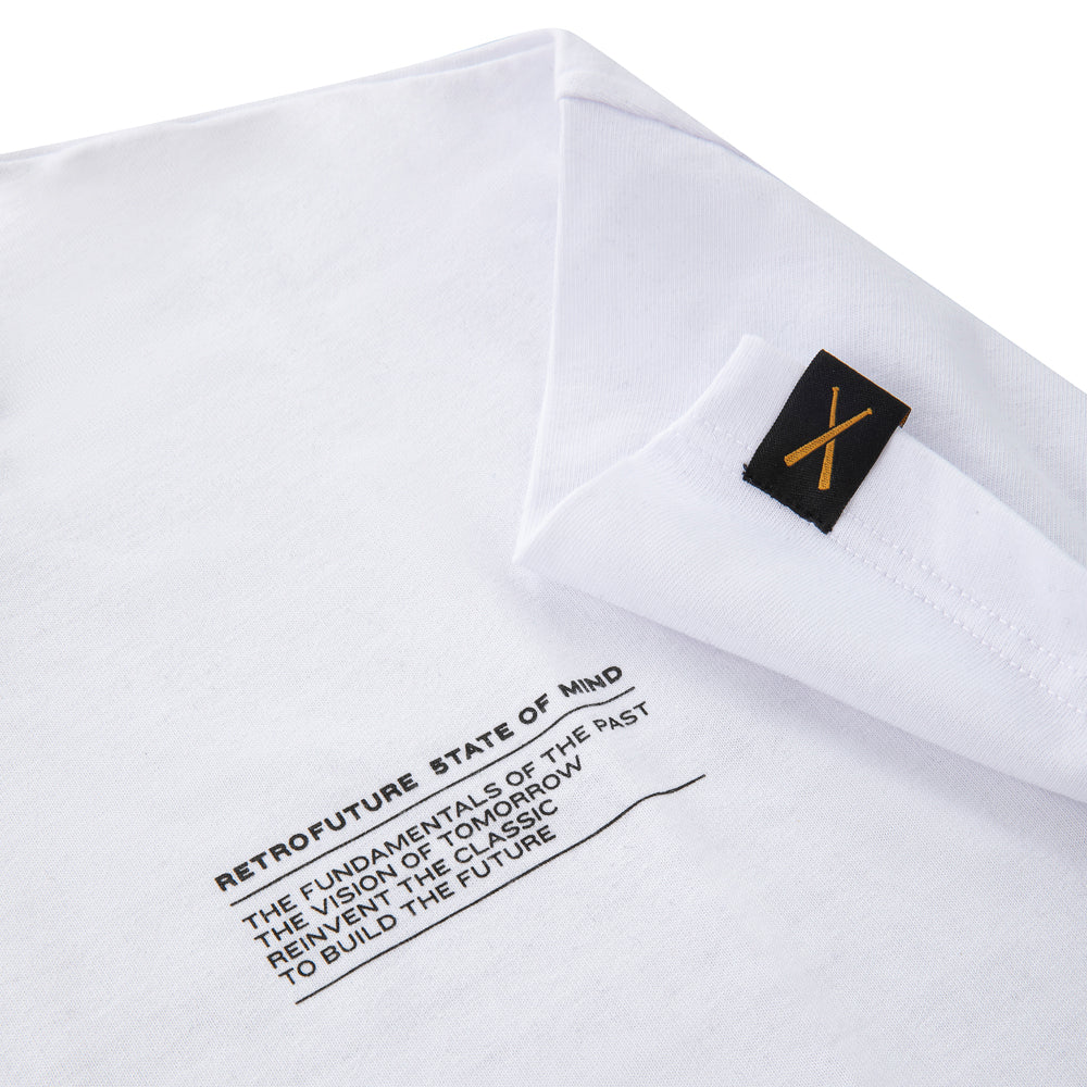 " RETROFUTURE BASIC " T-Shirt White