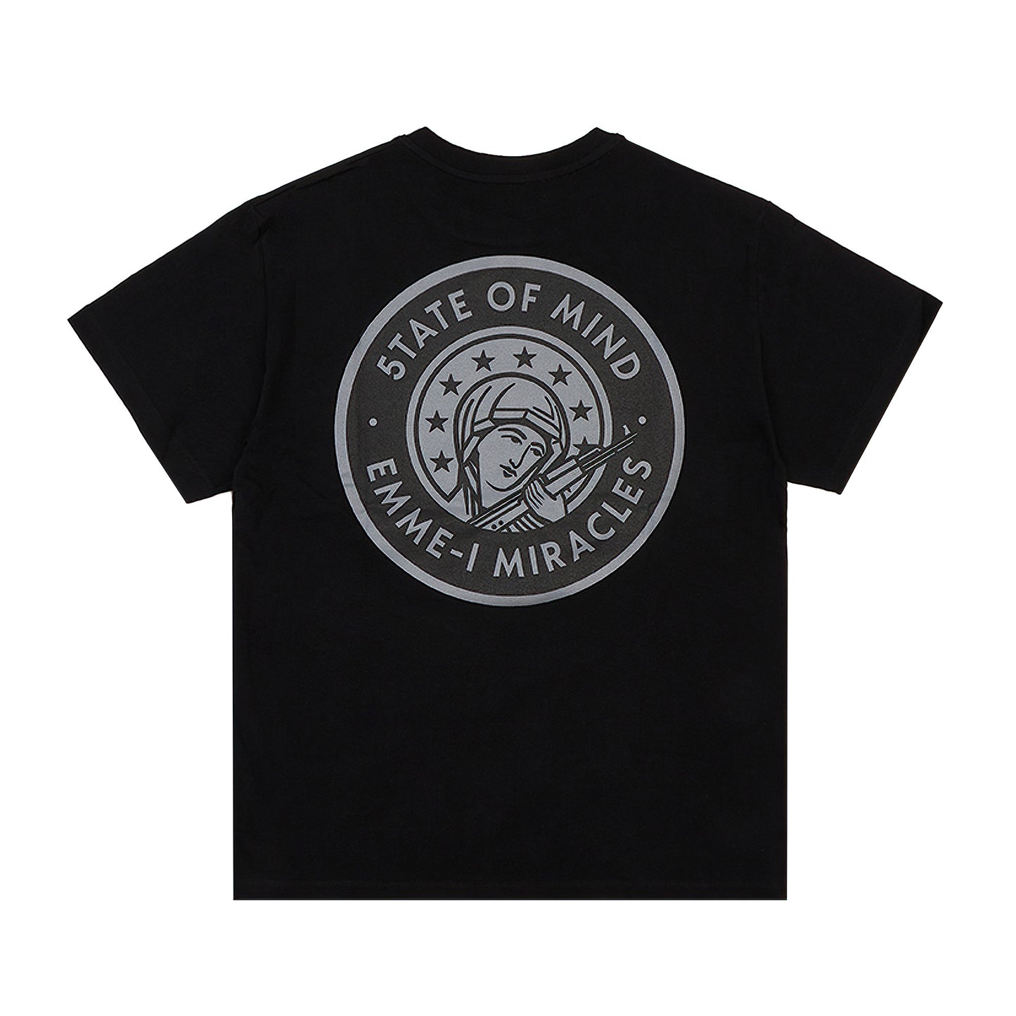 " EMME-I MIRACLES " T-shirt Nero