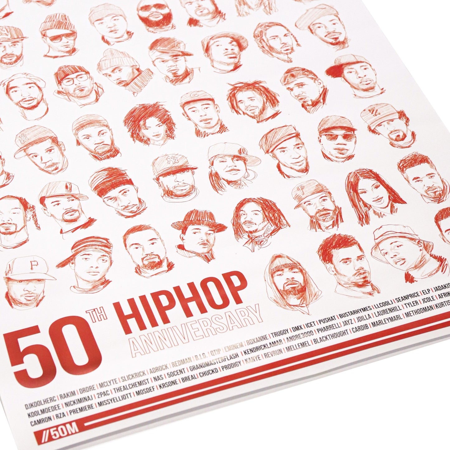 " 5OM HIP HOP ANNIVERSARY " Poster