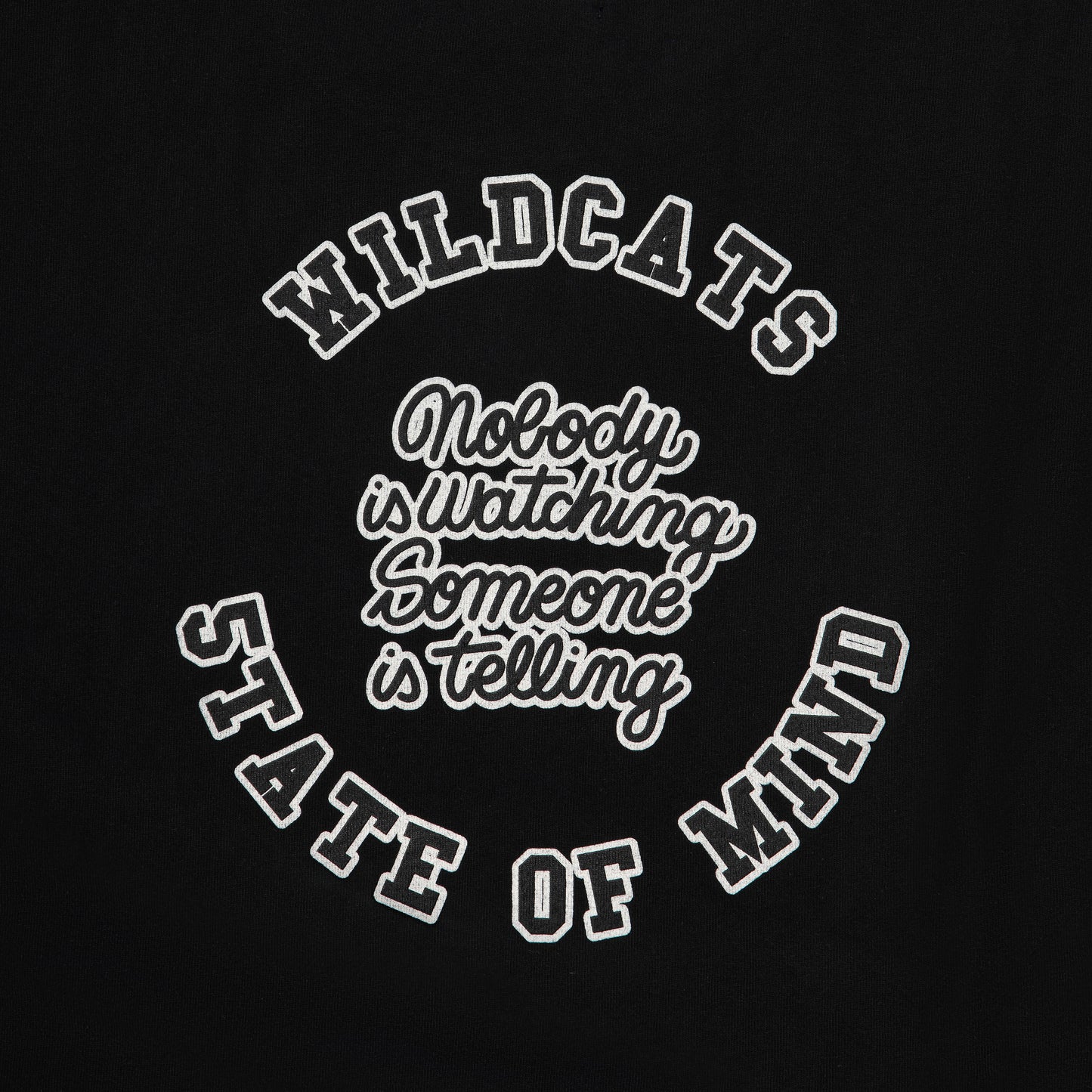 "WILD CATS" T-shirt Wild Cats Black