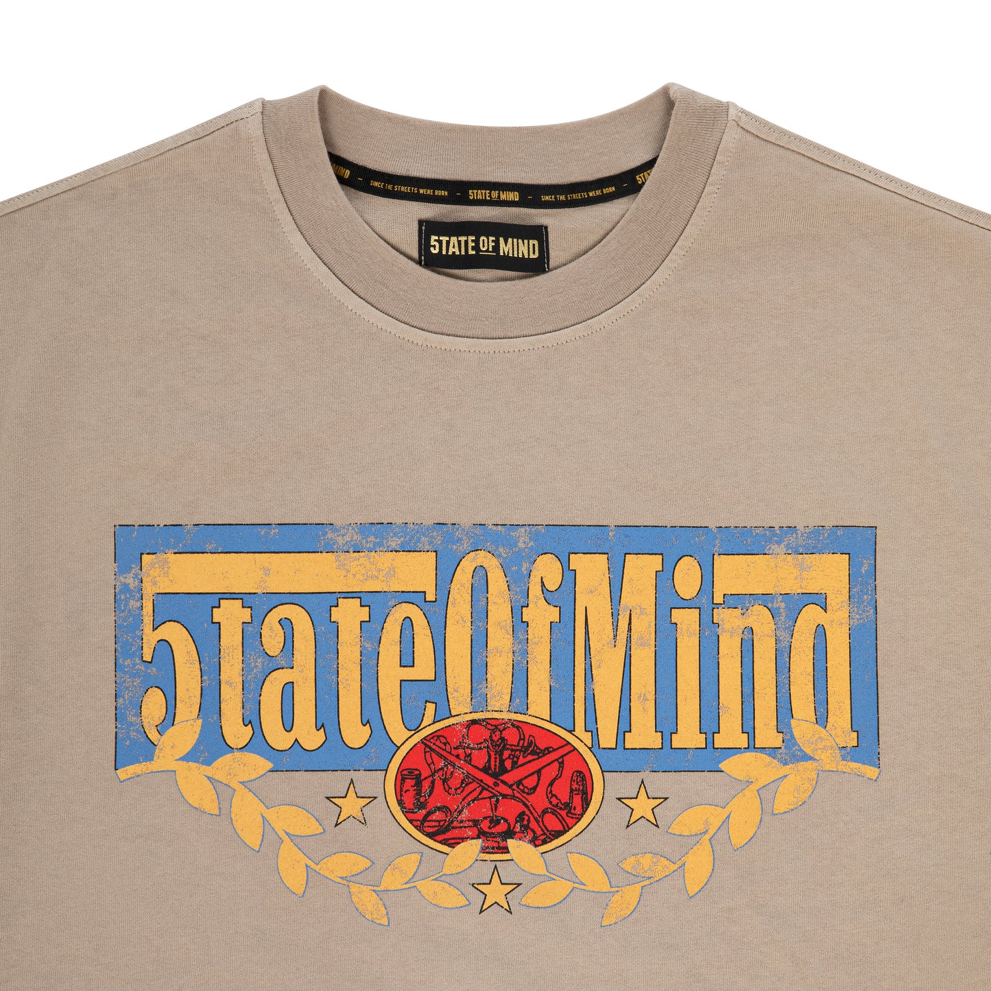 "LAUDROMAT" T-shirt Sand