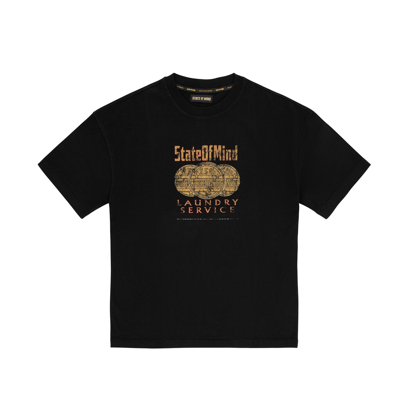 "LAUDROMAT" T-shirt Black