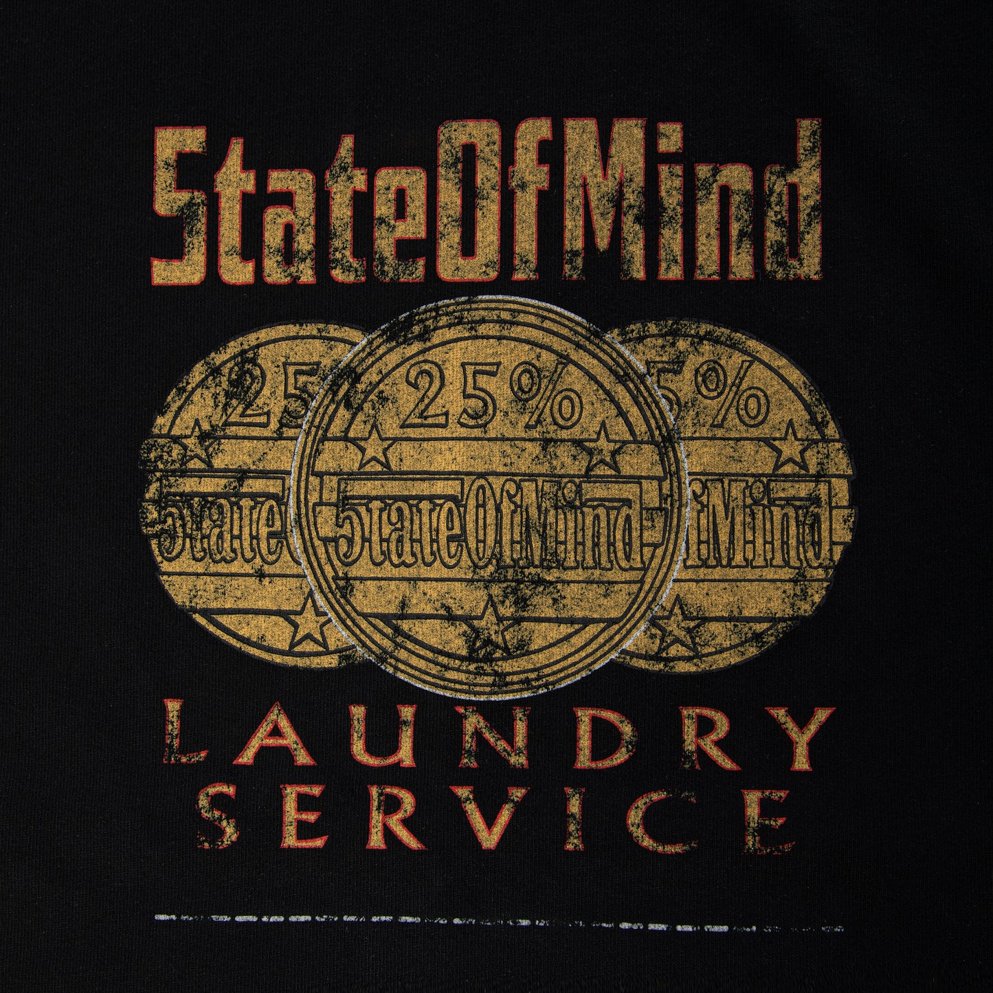 "LAUDROMAT" T-shirt Black
