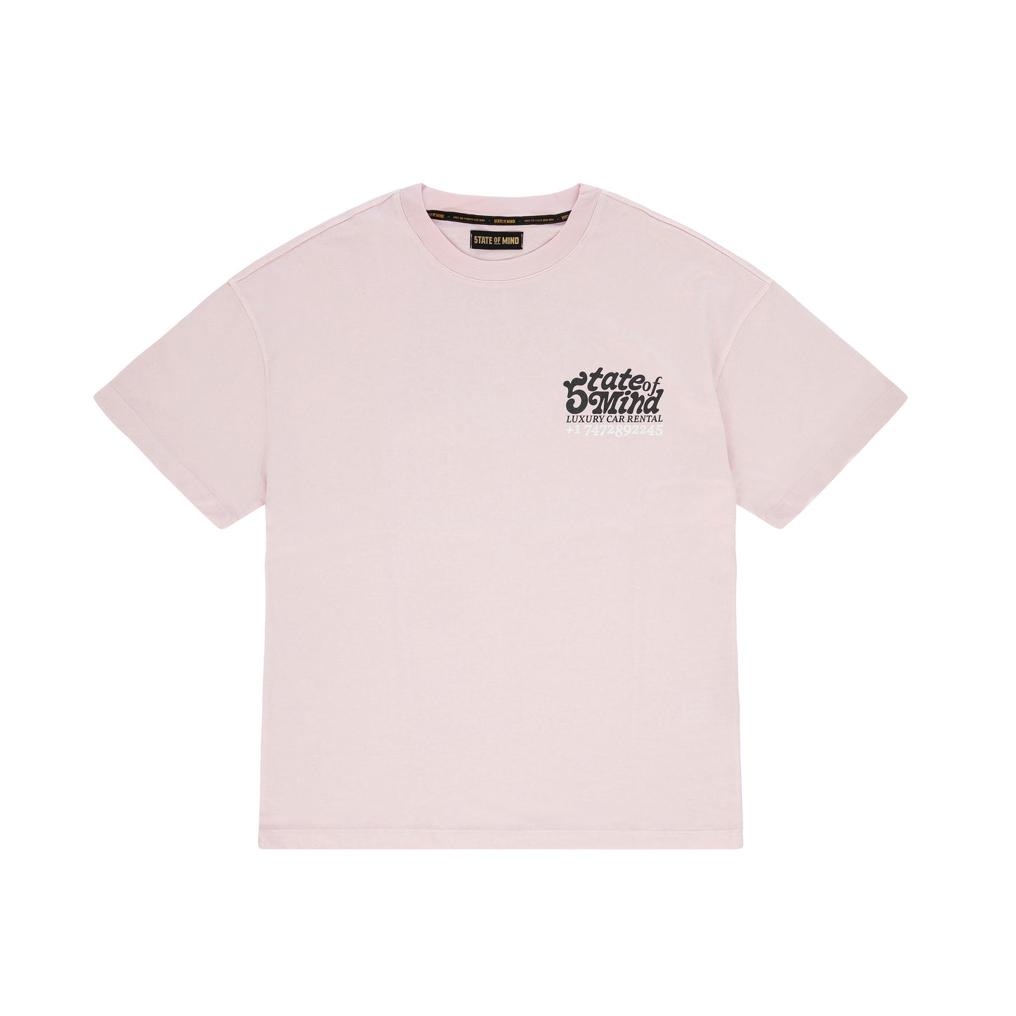"AROUND THE BLOCK" T-shirt Cool Pink