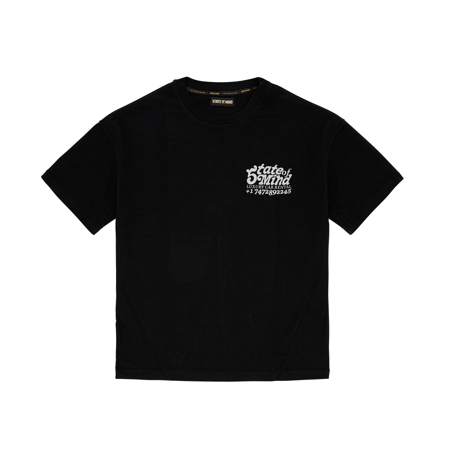 "AROUND THE BLOCK" T-shirt Black
