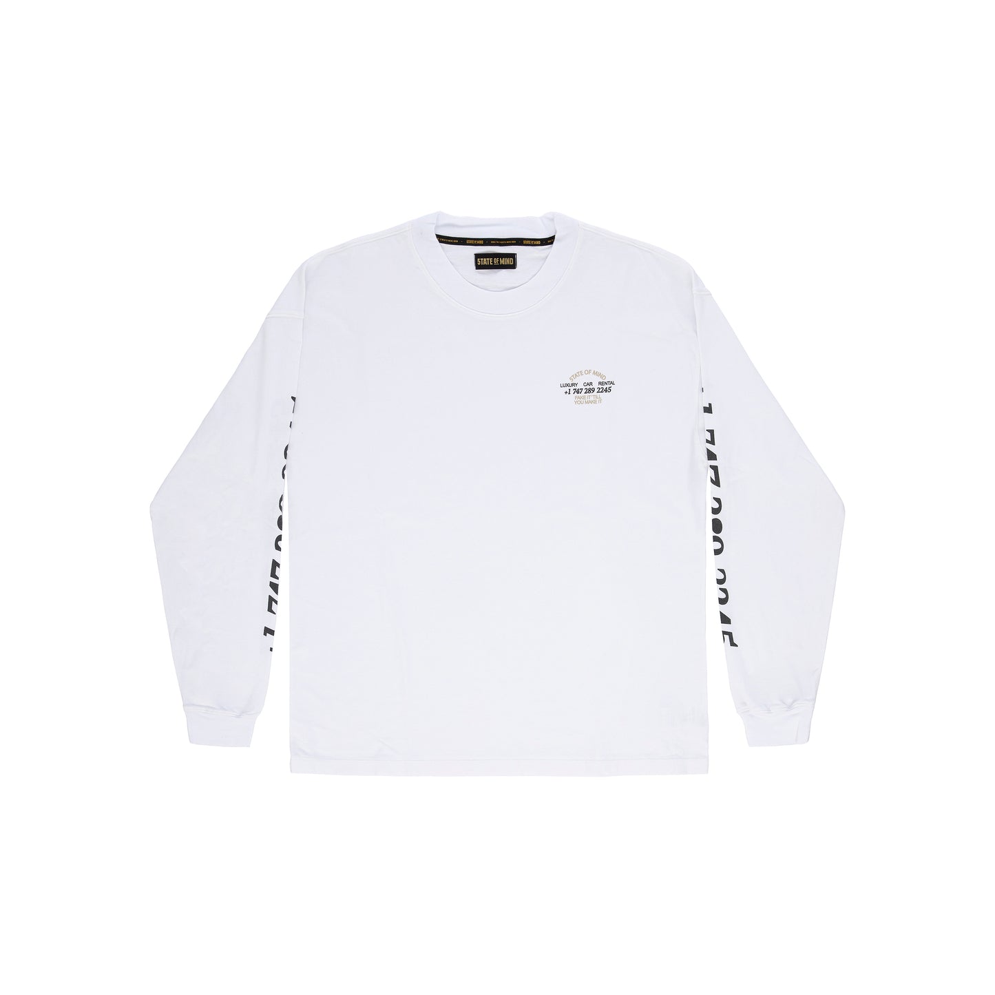 "URBAN CLASSY" T-Shirt L/s White