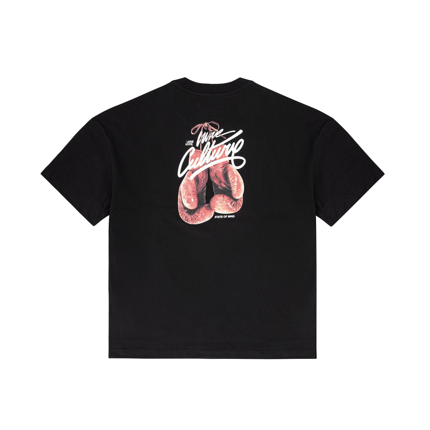 "BOXE CULTURE" T-shirt Black