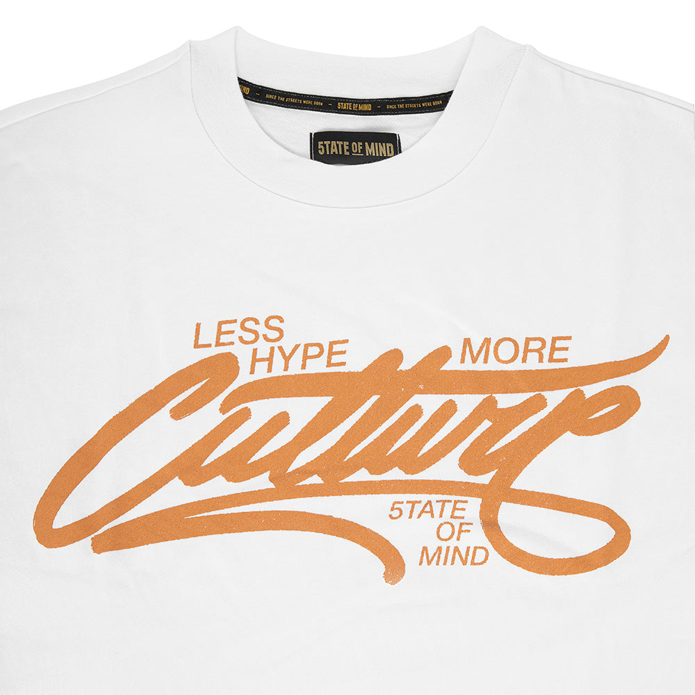 "MORE CULTURE" T-shirt White