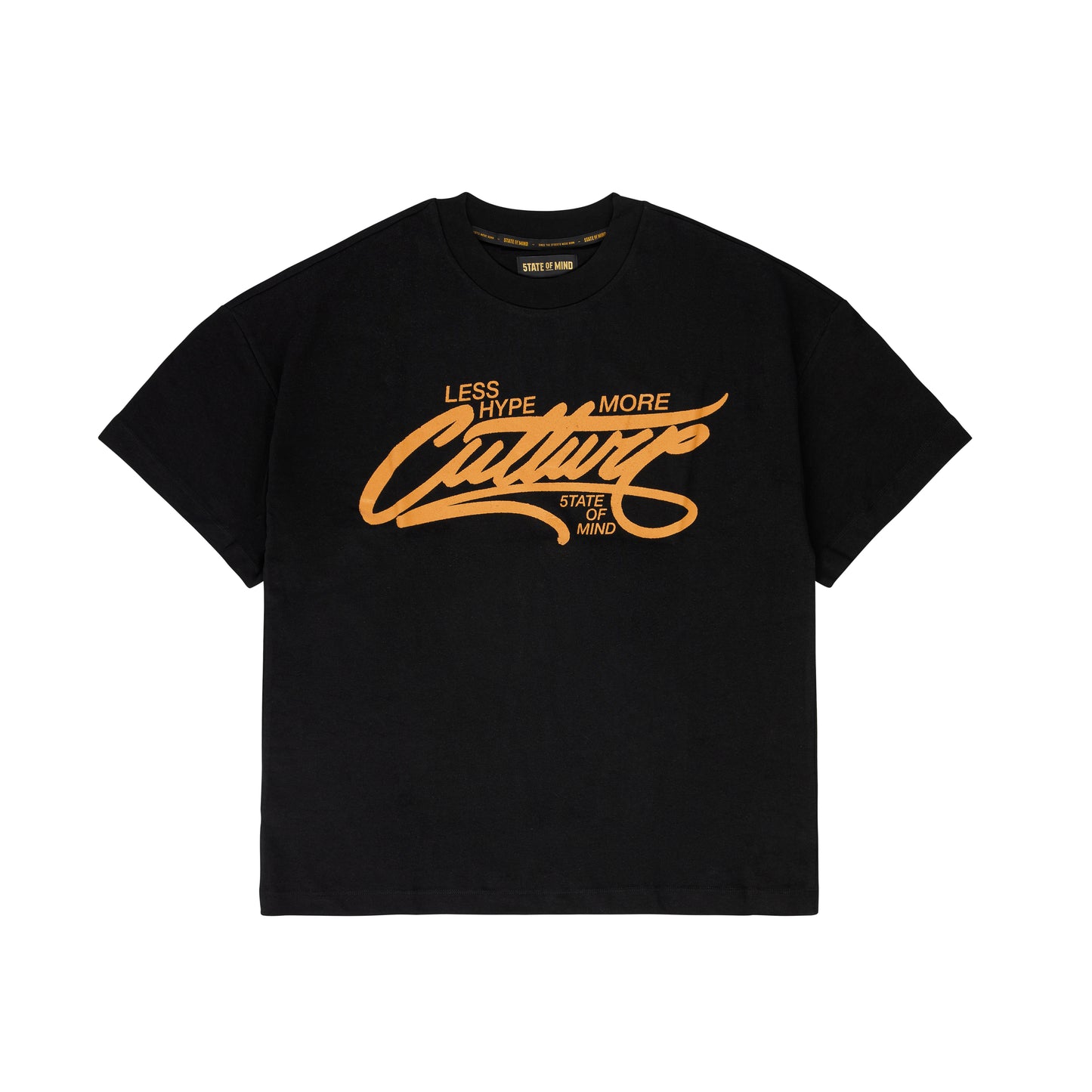 "MORE CULTURE" T-shirt Black