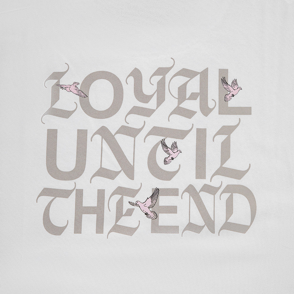 "UNTIL THE END" T-shirt White