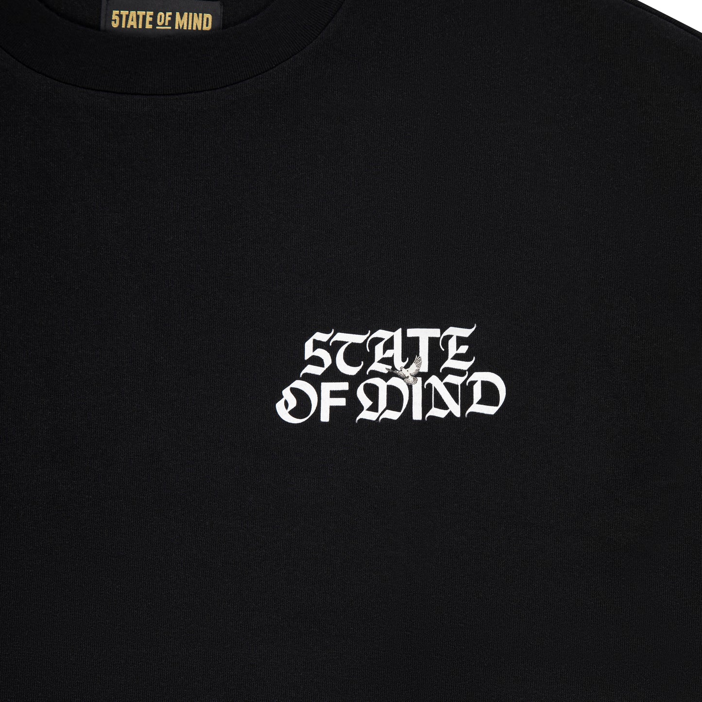"UNTIL THE END" T-shirt Black