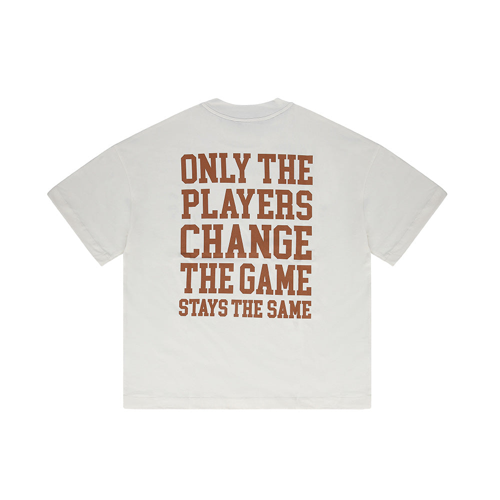 "ONLY THE PLAYERS" T-shirt Milk