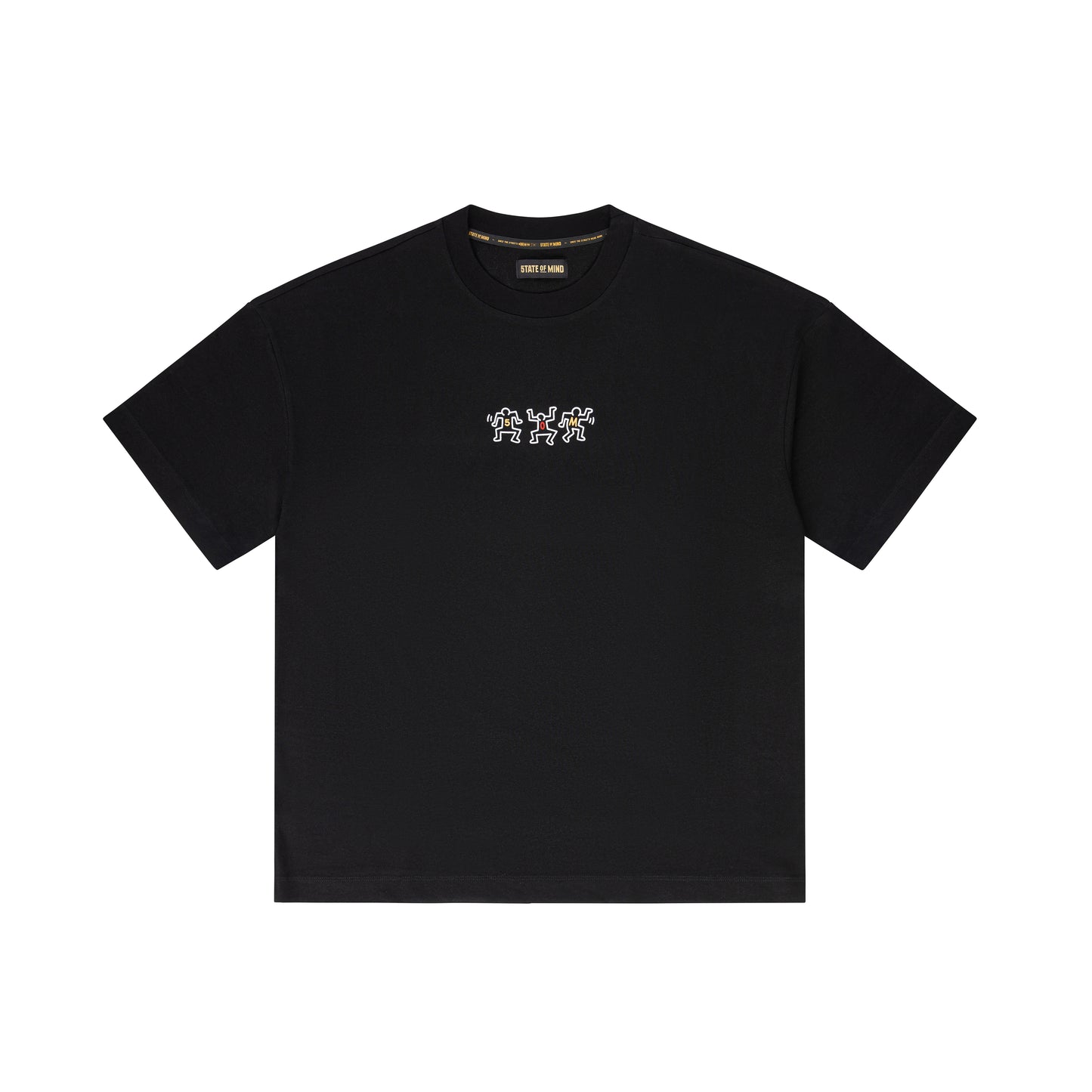 "5OM KEITH" T-Shirt Black