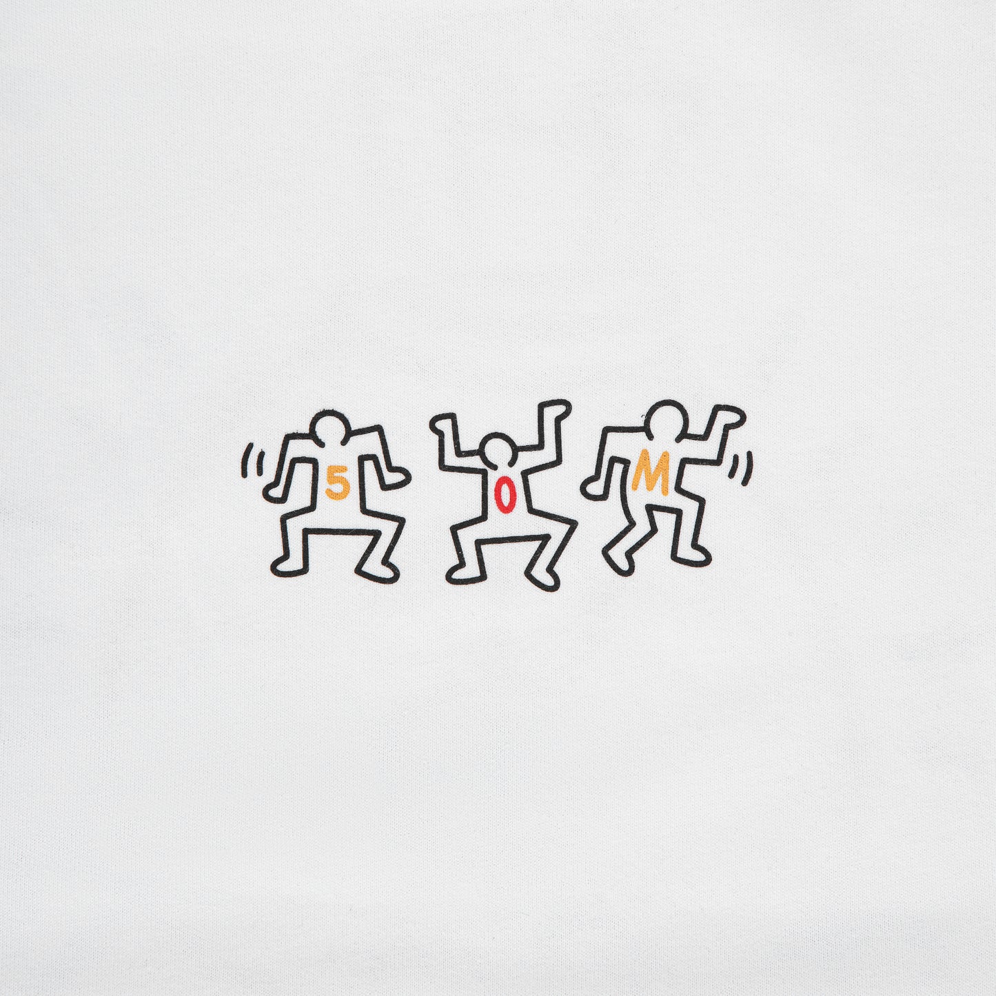 "5OM KEITH" T-Shirt White