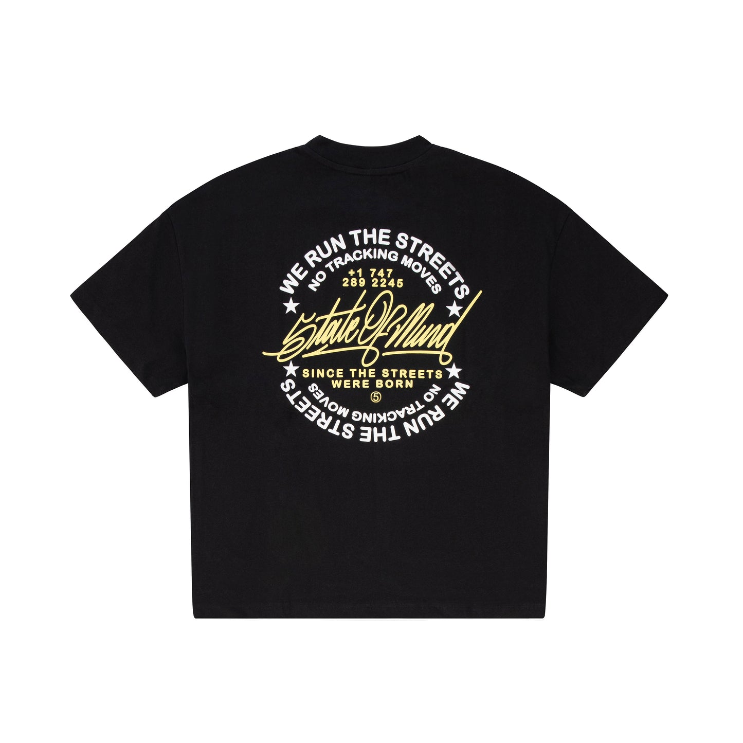 "NO TRACKING" T-Shirt Black