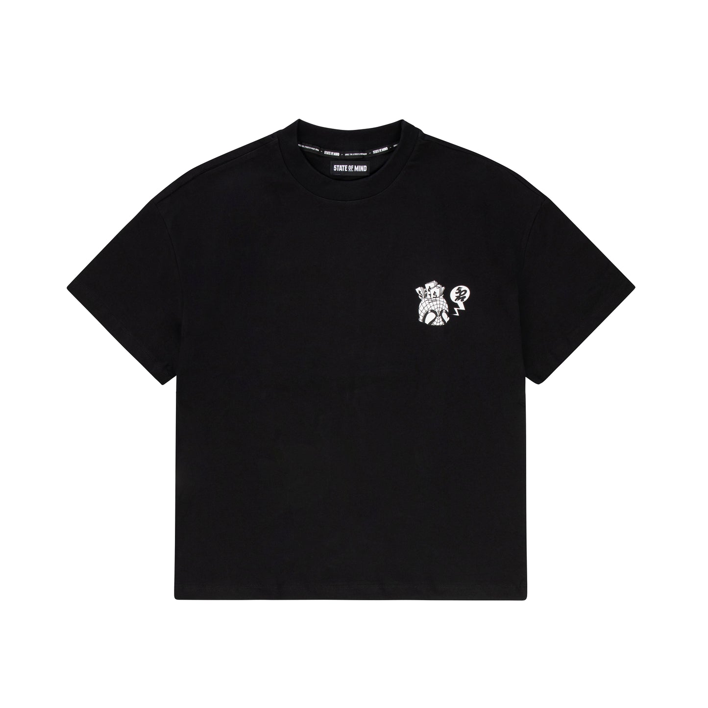 "5OM COMICS" T-Shirt Black
