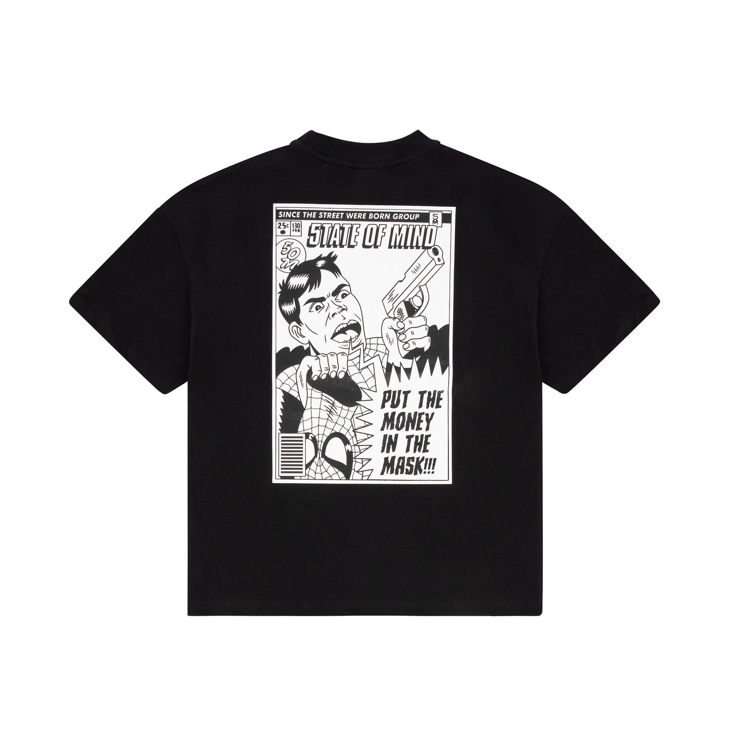"5OM COMICS" T-Shirt Black