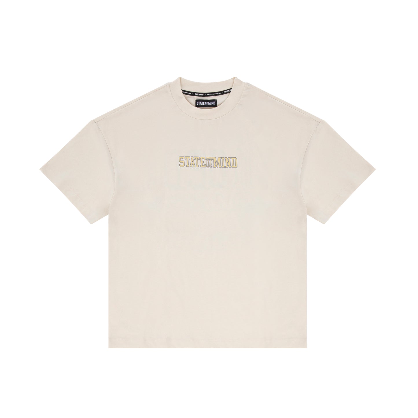 "COLLEGE RULES" T-Shirt Off White