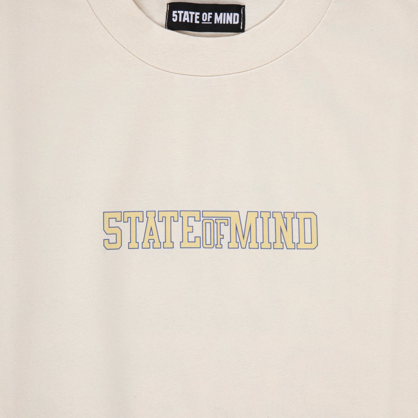 "COLLEGE RULES" T-Shirt Off White