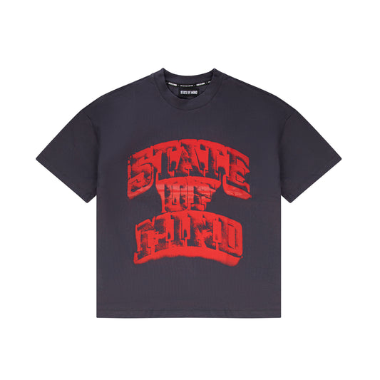 "CRACK COLLEGE" T-Shirt Grey