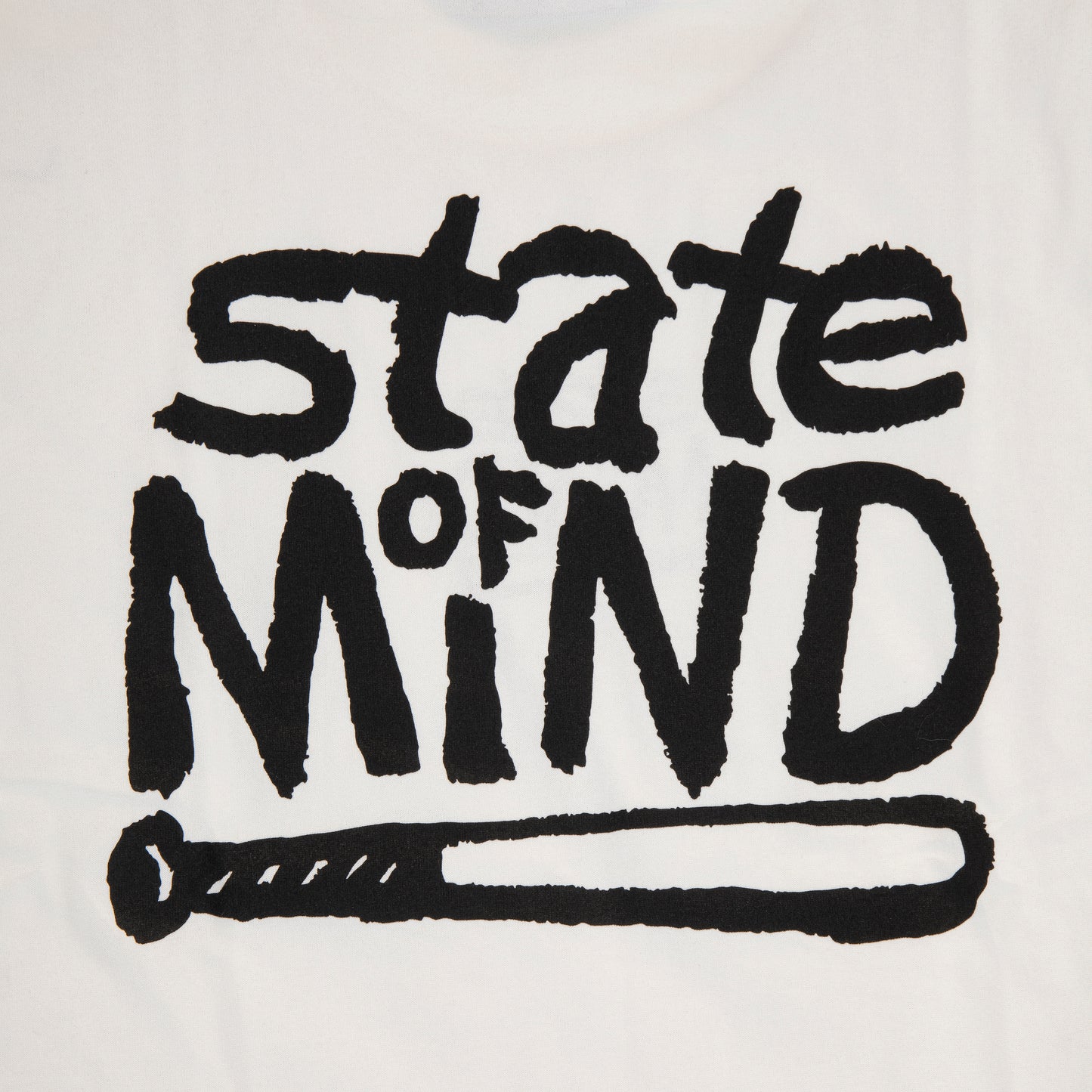 "NAUGHTY BY 5TATE" T-Shirt White