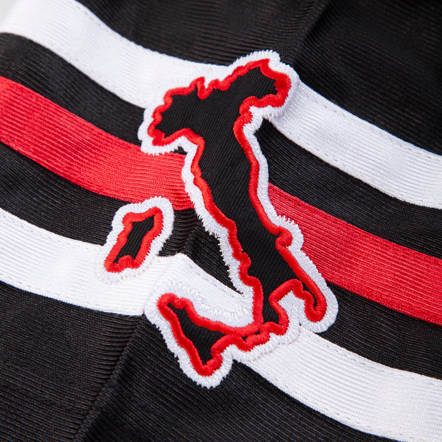 "ITALIAN HUSTLER" by Guè Jersey Football Black