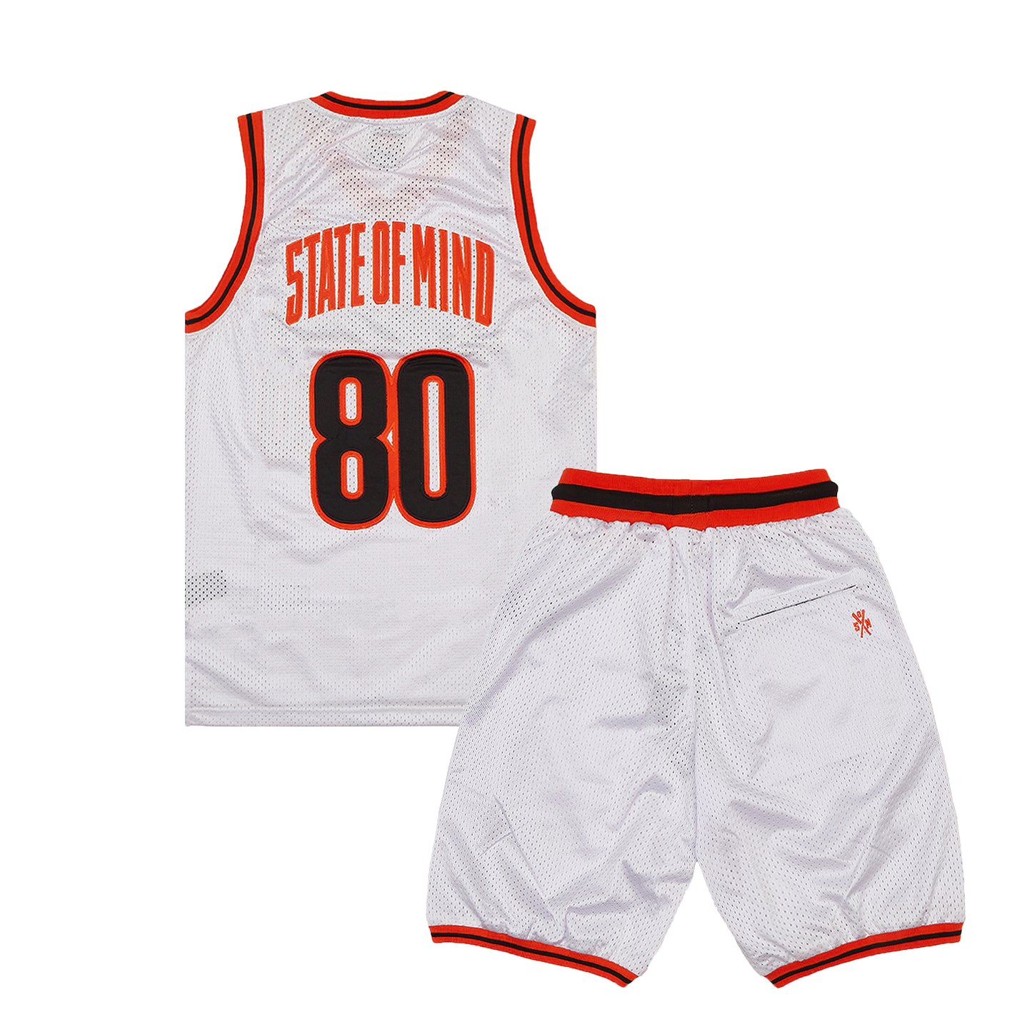 " EMME-I MIRACLES " Completo Basket Bianco