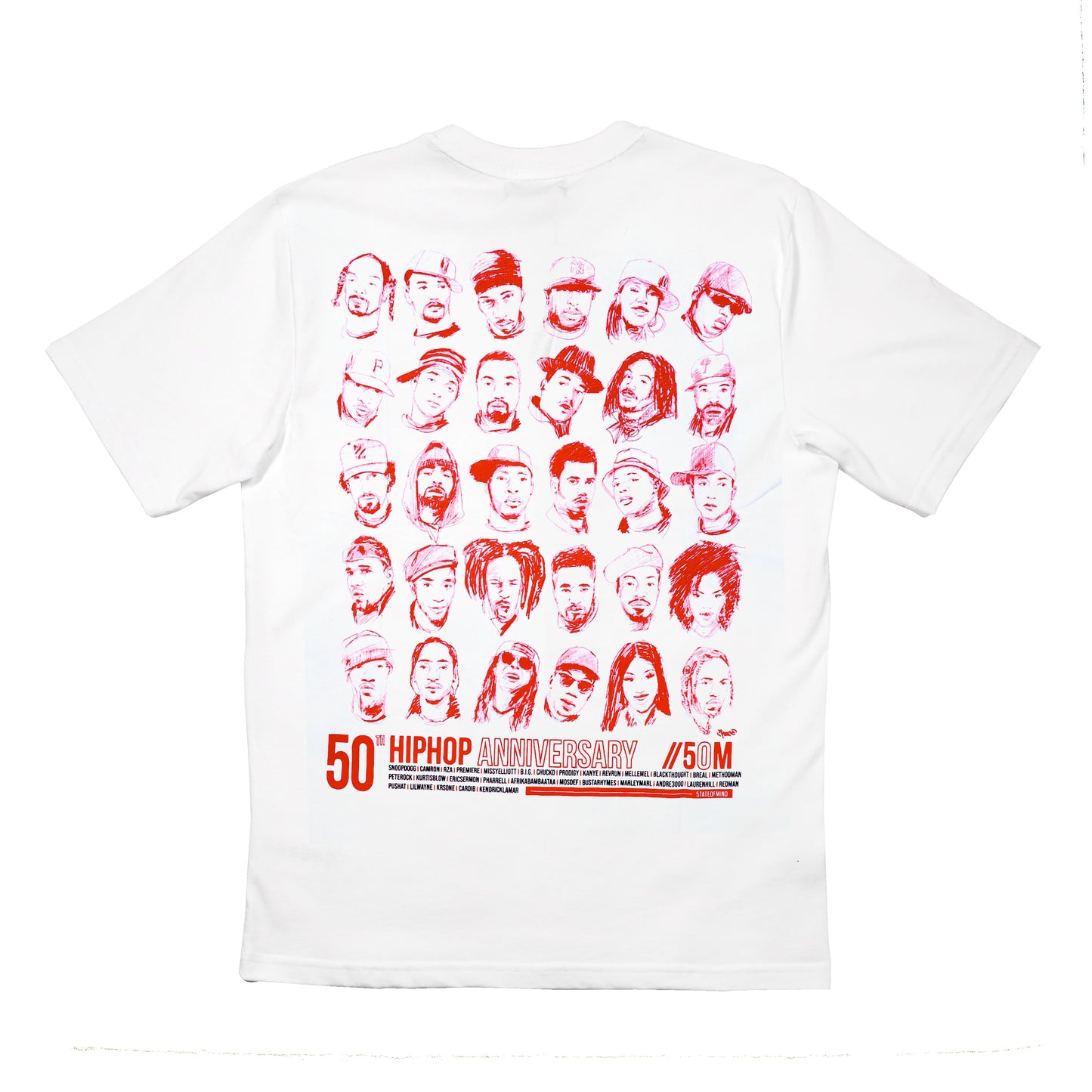 " 5OM HIP HOP ANNIVERSARY " Special Pack T-shirt + Poster