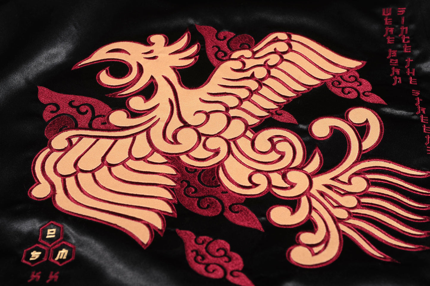 "5OM X GUE' X ZEN" <br /> light bomber jacket