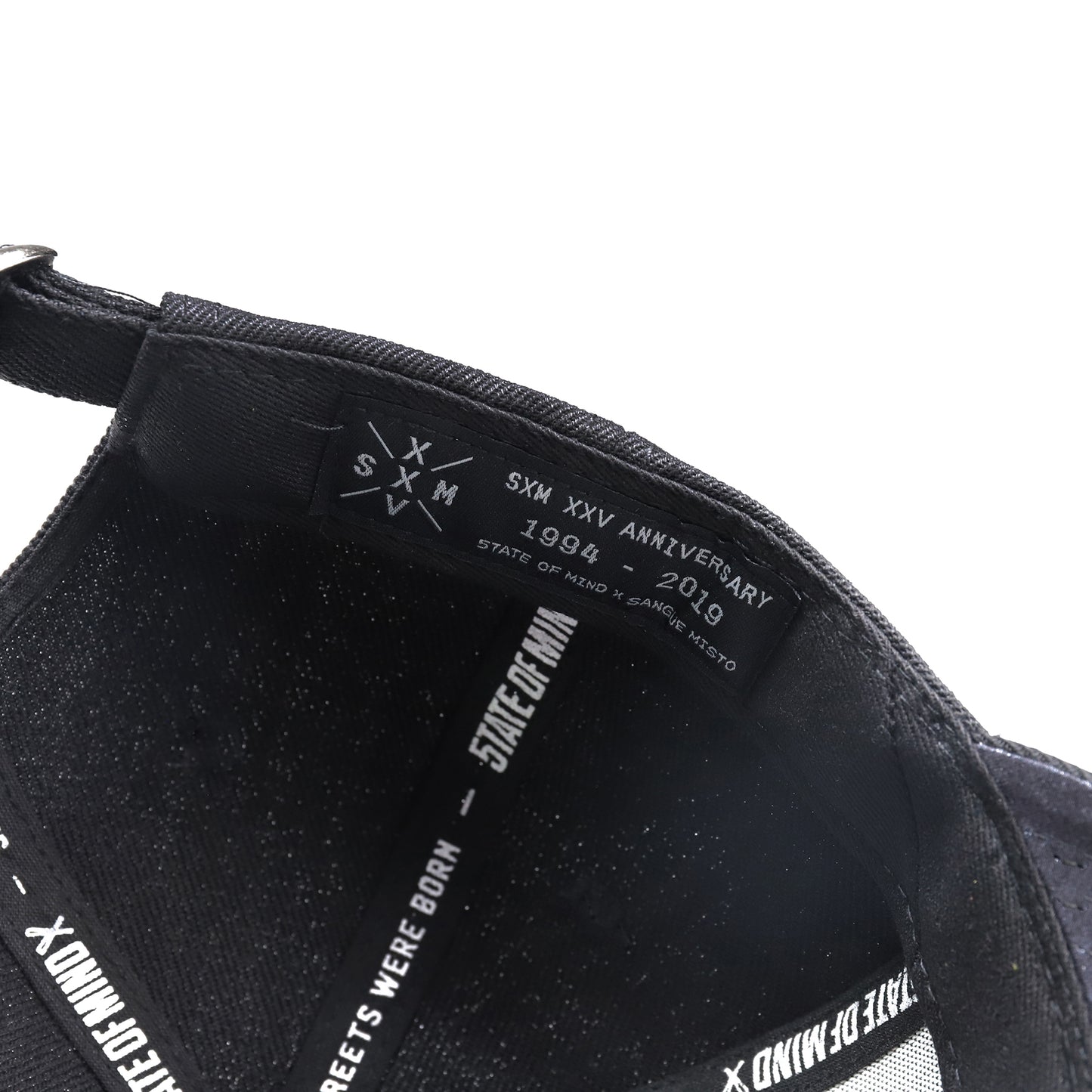 "5OM X SXM" CURVED VISOR cap