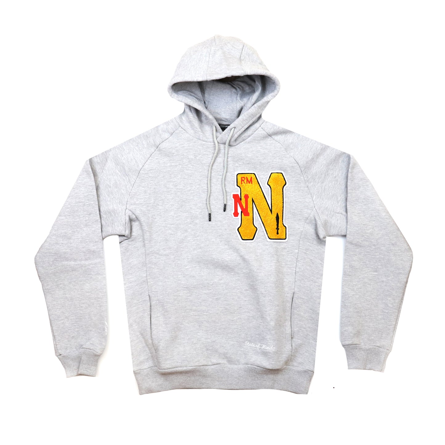 "5OM X NOYZ NARCOS" Hoodie Sport Grey