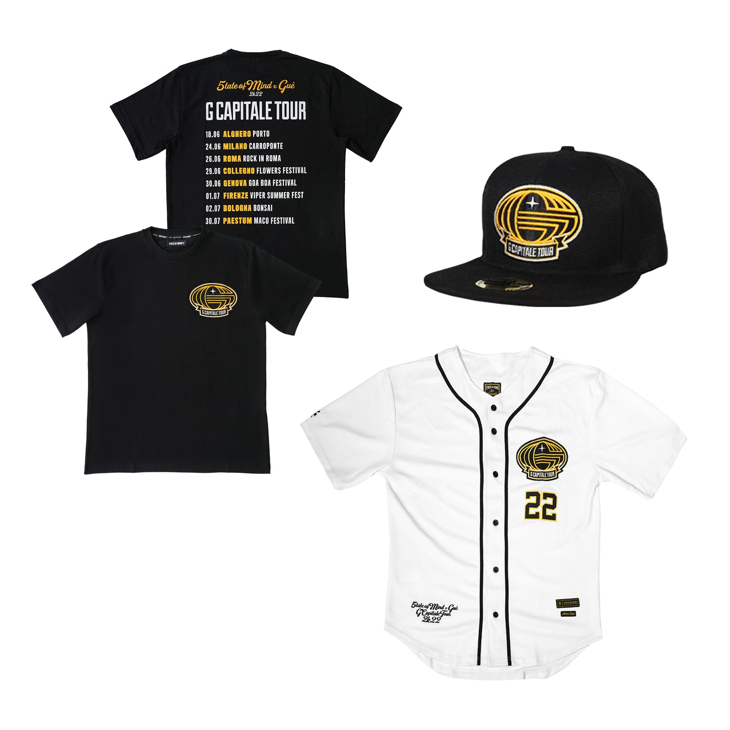 "5OM x GUE' x G-CAPITALE" bundle