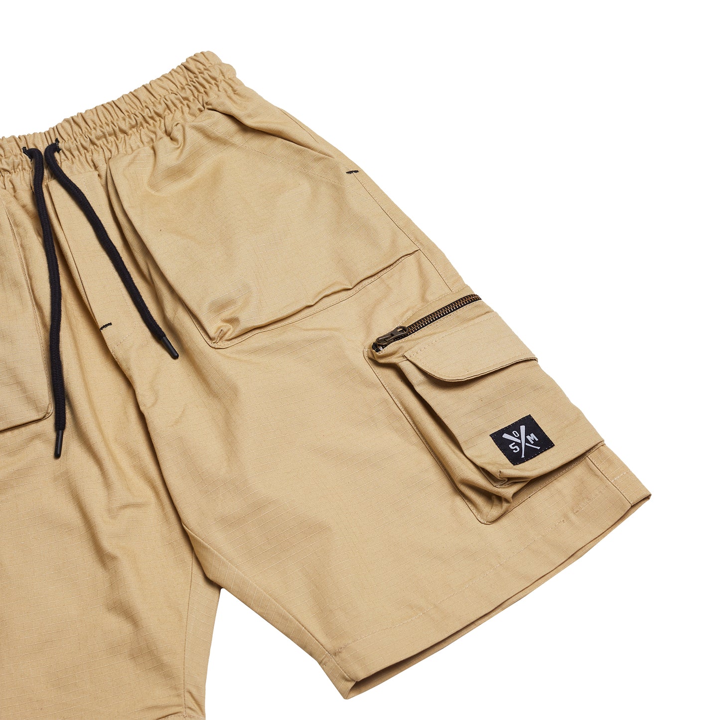 "RETROFUTURE CARGO" Ripstop Cargo Short Sand