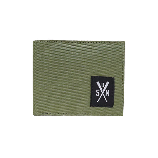 " RETROFUTURE CARGO " Cordura Wallet Verde Militare