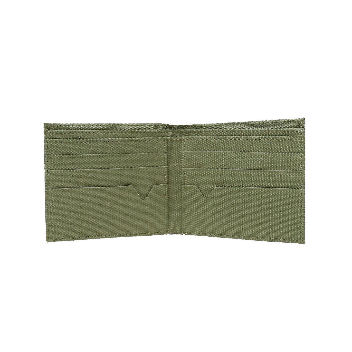 " RETROFUTURE CARGO " Cordura Wallet Verde Militare