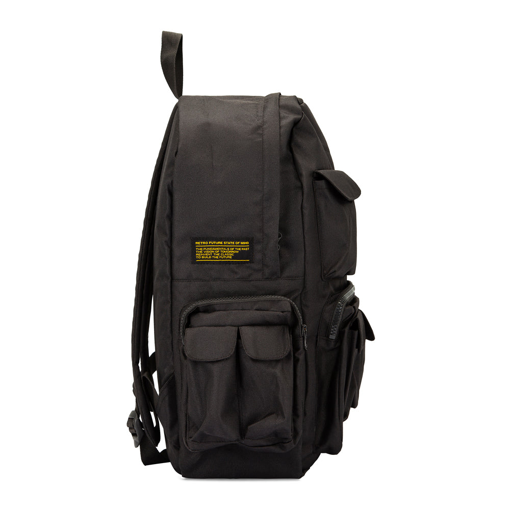 " RETROFUTURE CARGO " Backpack Nero