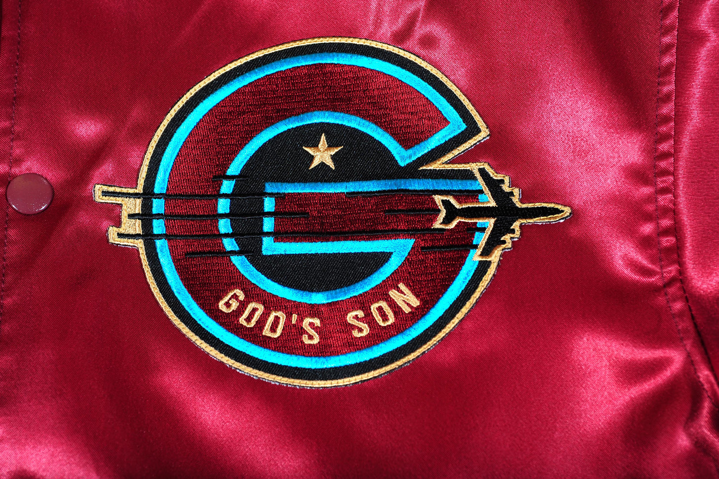 "5OM X GUE' X ZEN" Gentleman <br /> bomber jacket