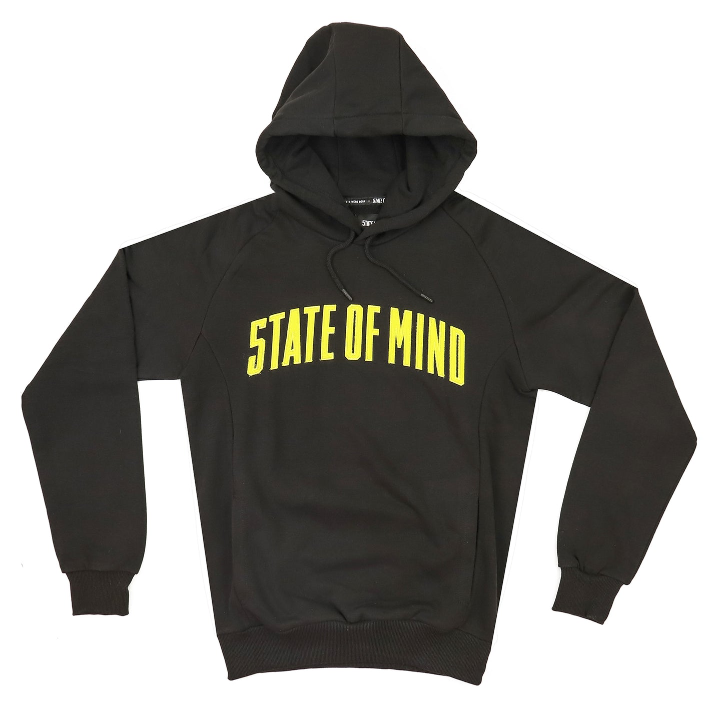 "CAMPUS" Hoodie Black / yellow