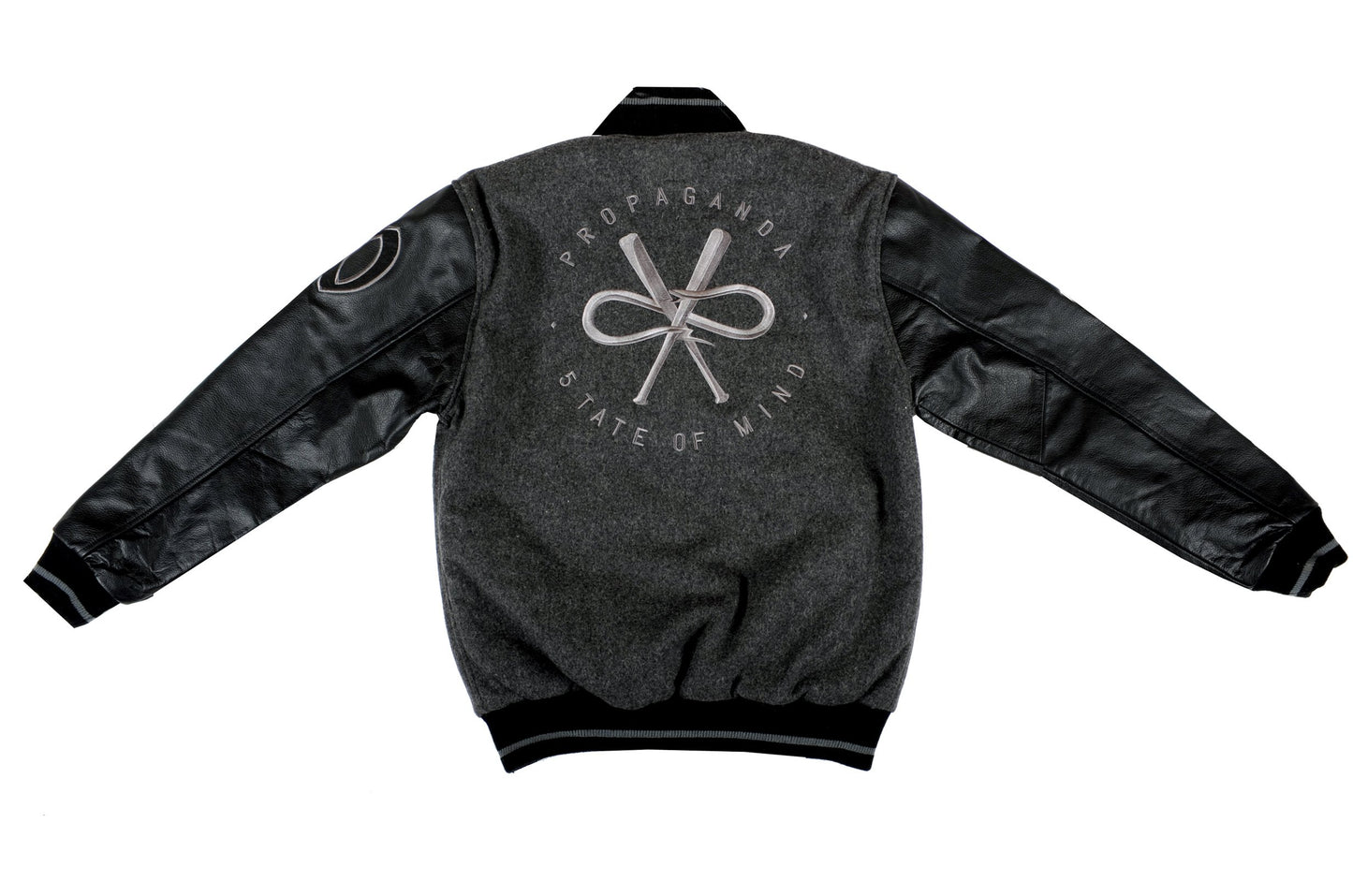 "5OMxPROPAGANDA 10 Years Anniversary" <br /> varsity jacket